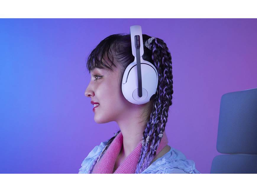 Sony INZONE H5 (White) Over-ear wireless gaming headphones for
