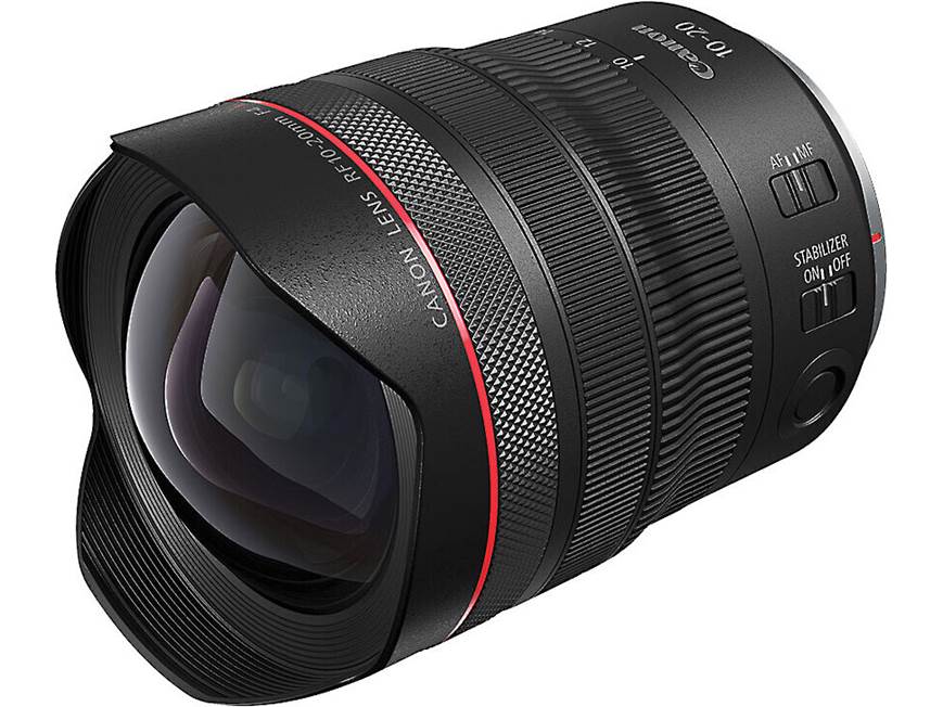 Canon RF 10-20mm F4 L IS STM Ultra-wide-angle zoom lens for Canon