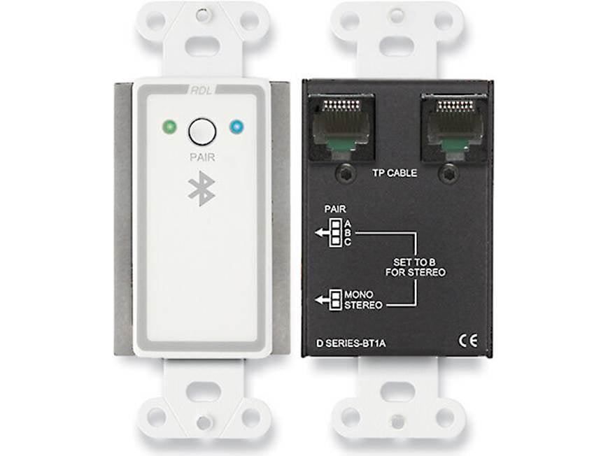 RDL D-BT1A In-wall Bluetooth audio input module