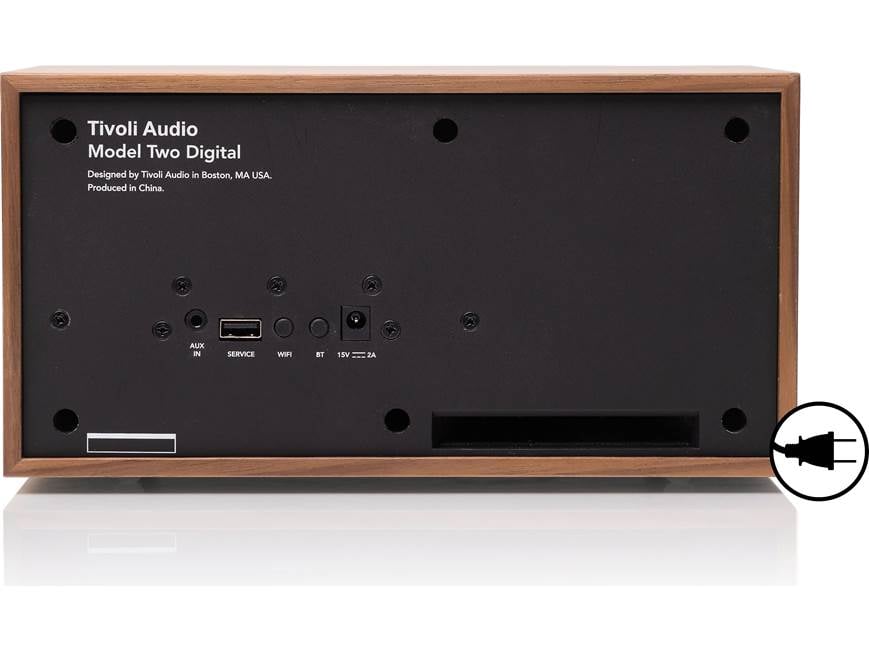 Tivoli Audio Model Two Digital (Walnut/Gold) Powered speaker with