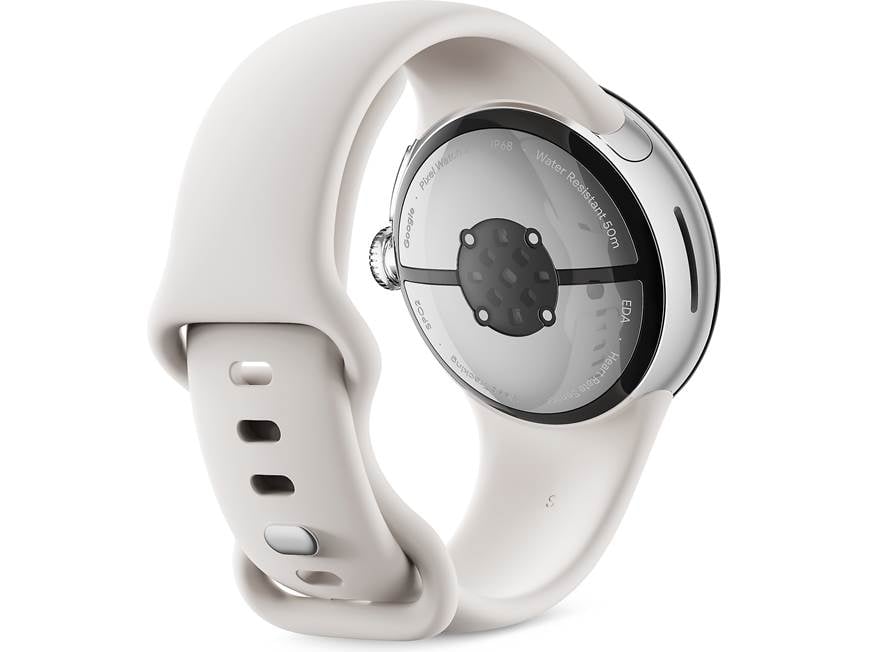 Google Pixel Watch 2 (Polished Silver case and Porcelain Active