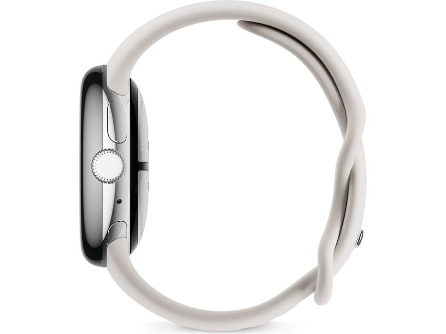 Google Pixel Watch 2 (Polished Silver case and Porcelain Active