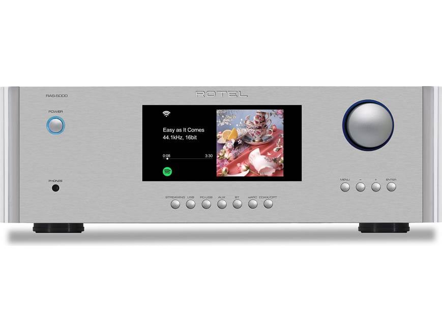 Rotel RAS-5000 (Silver) Stereo integrated amplifier with Apple