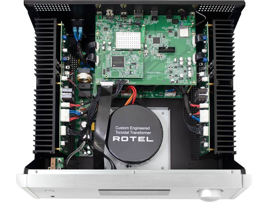 Rotel RAS-5000 (Silver) Stereo integrated amplifier with Apple