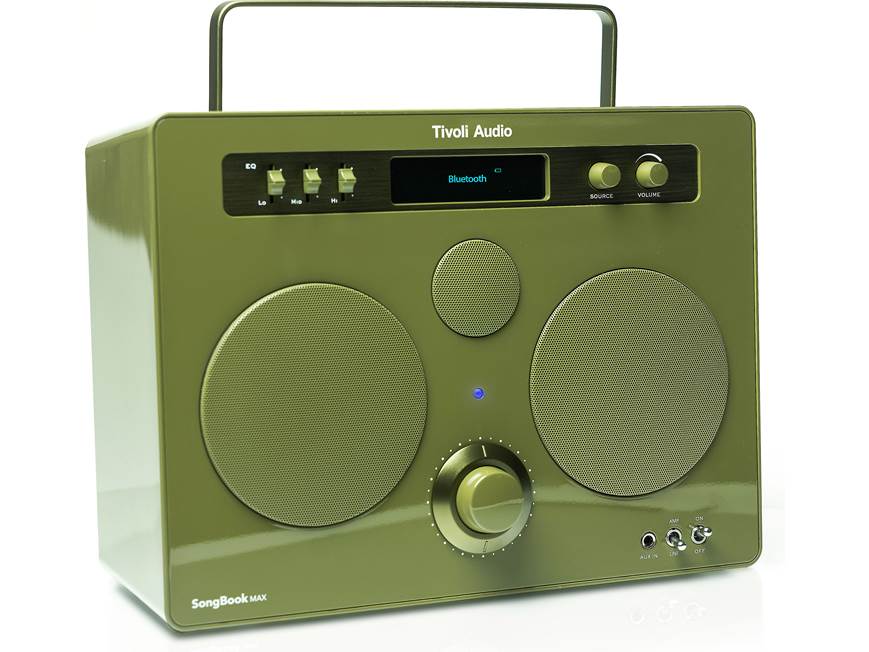 Tivoli SongBook MAX (Green) Portable Bluetooth® speaker with FM