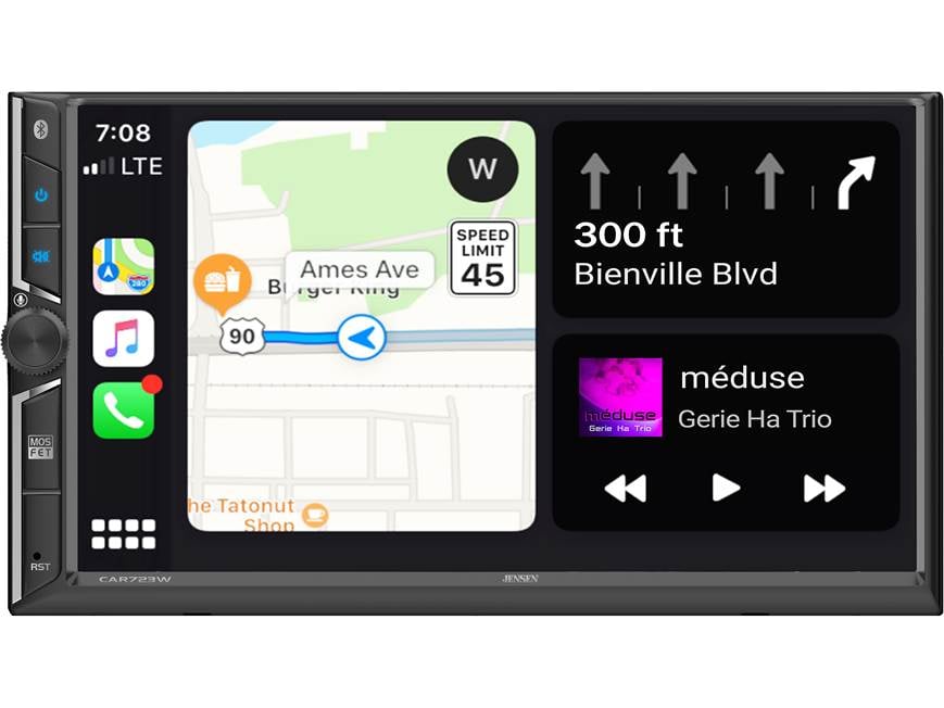 Jensen CAR723W Digital multimedia receiver at Crutchfield