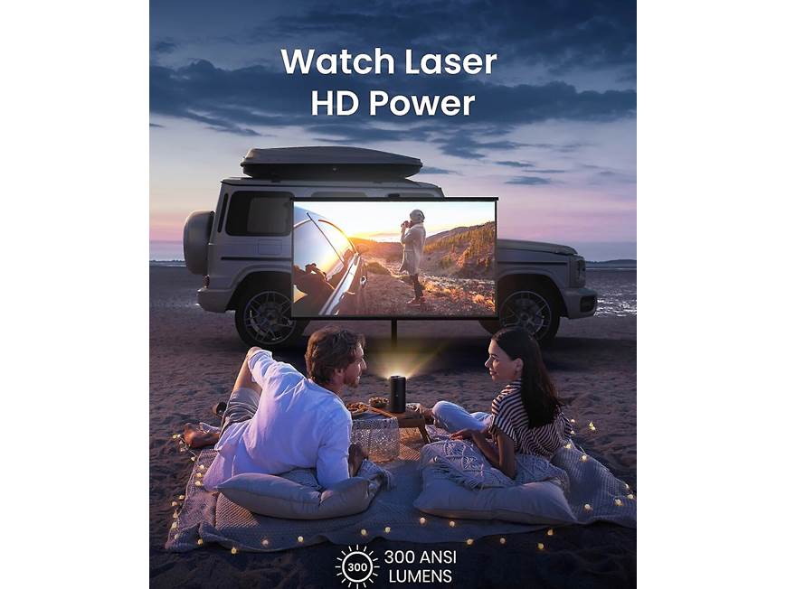 Anker Nebula Capsule 3 Portable smart laser projector with built