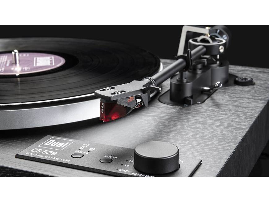 Dual CS529 (Black) Fully automatic belt-drive turntable with built