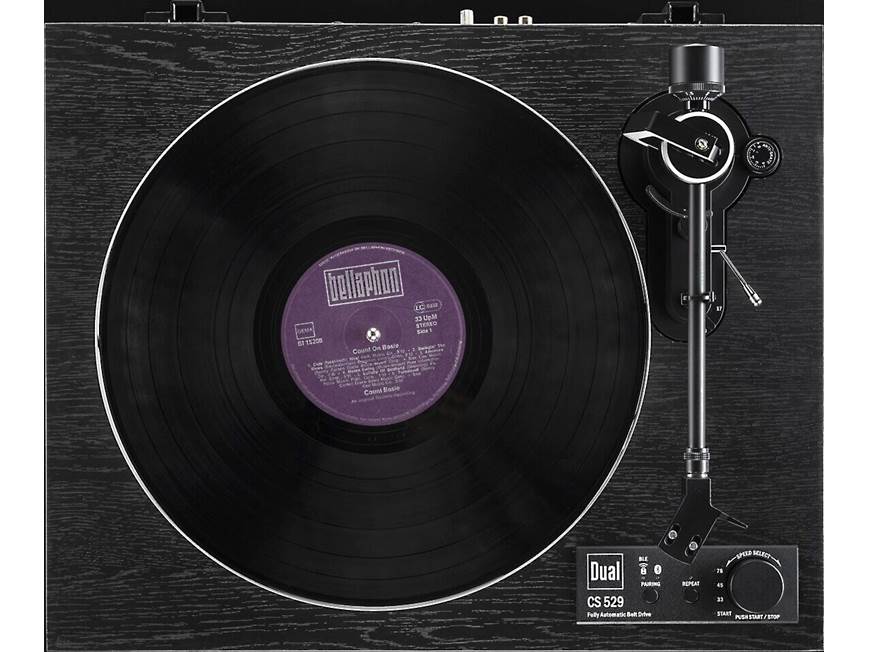 Dual CS529 (Black) Fully automatic belt-drive turntable with built
