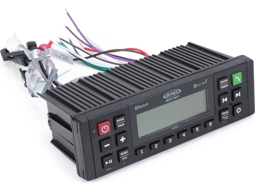 Jensen Heavy Duty JHD62B Digital media receiver at Crutchfield