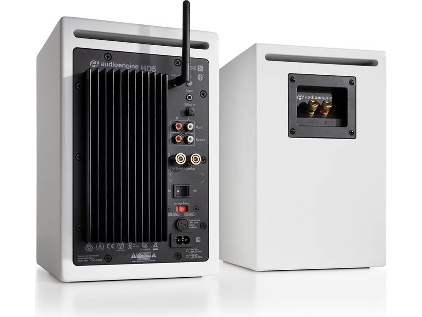 Audioengine HD5 (White) Powered stereo speaker system with