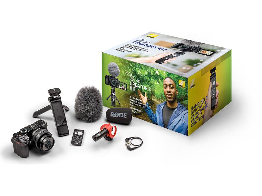 Nikon Z 30 Creator's Kit 20.9-megapixel APS-C sensor mirrorless