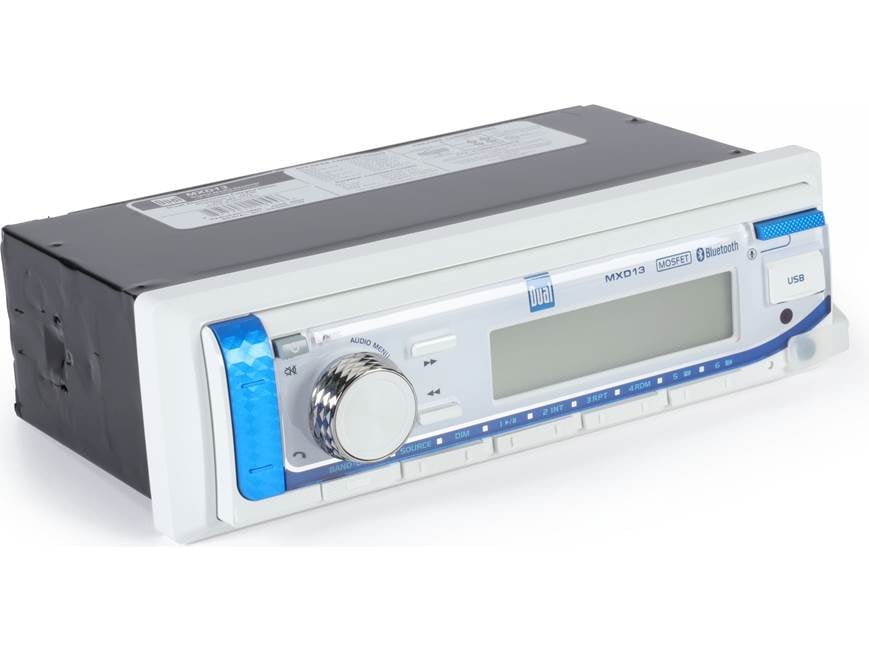 Dual MXCP132 (White) Marine audio package: Includes MXD13 digital
