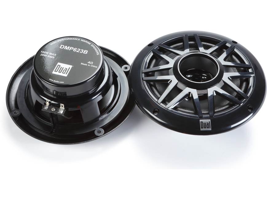 Dual MXCP132B (Black) Marine audio package: Includes MXD13 digital