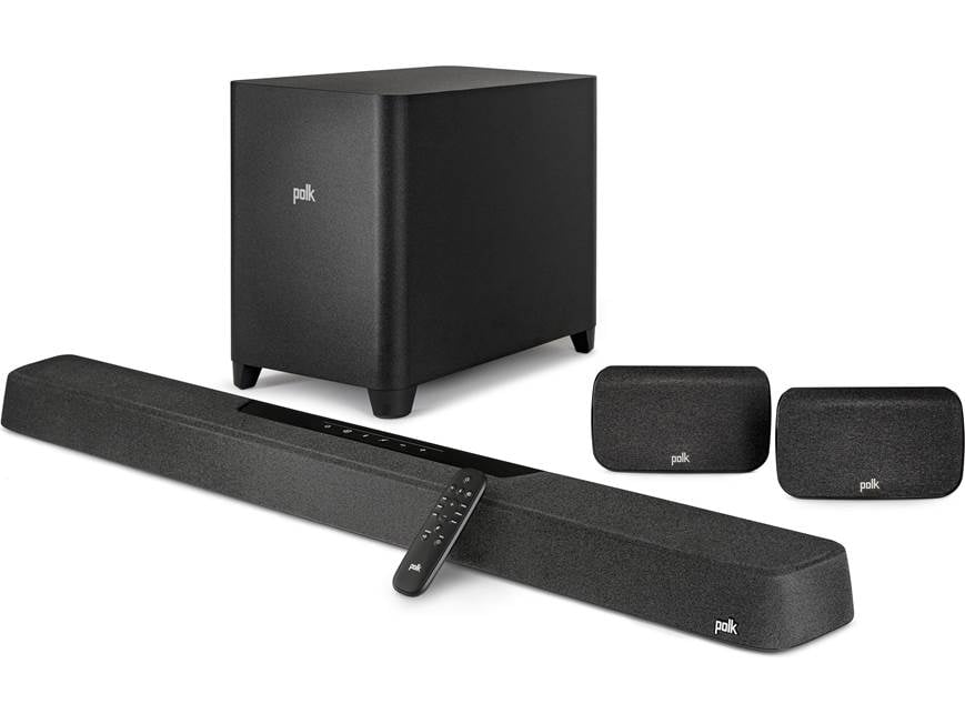 Polk Audio MagniFi MAX AX SR Powered 5.1.2-channel sound bar and