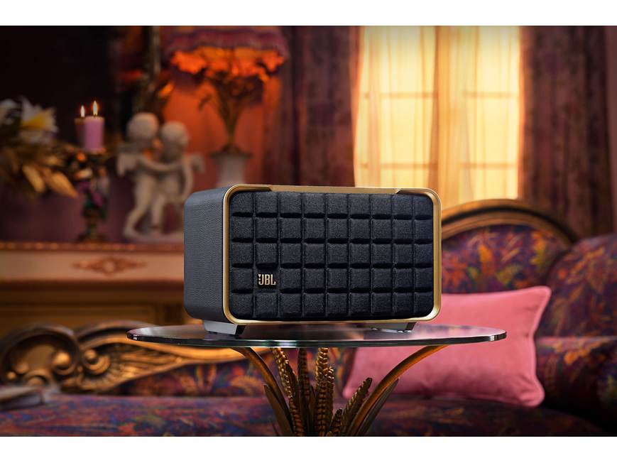 JBL Authentics 200 (Black) Wireless powered speaker with Wi-Fi and