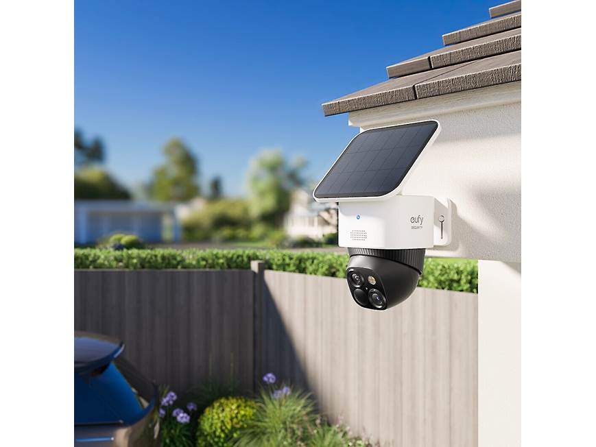eufy by Anker SoloCam S340 Solar-powered dual-lens camera with pan