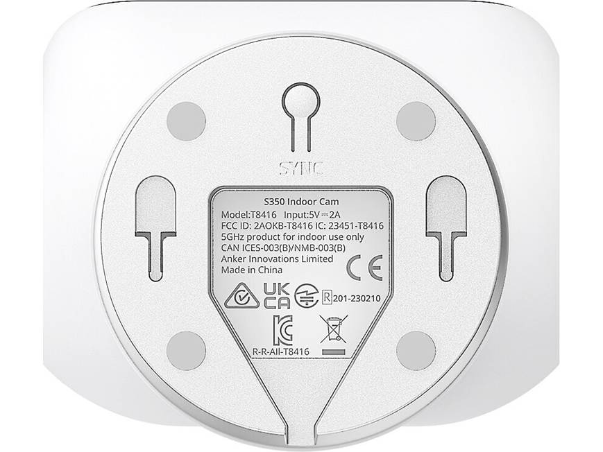 eufy by Anker Indoor Cam S350 Indoor dual-lens 4K camera with pan