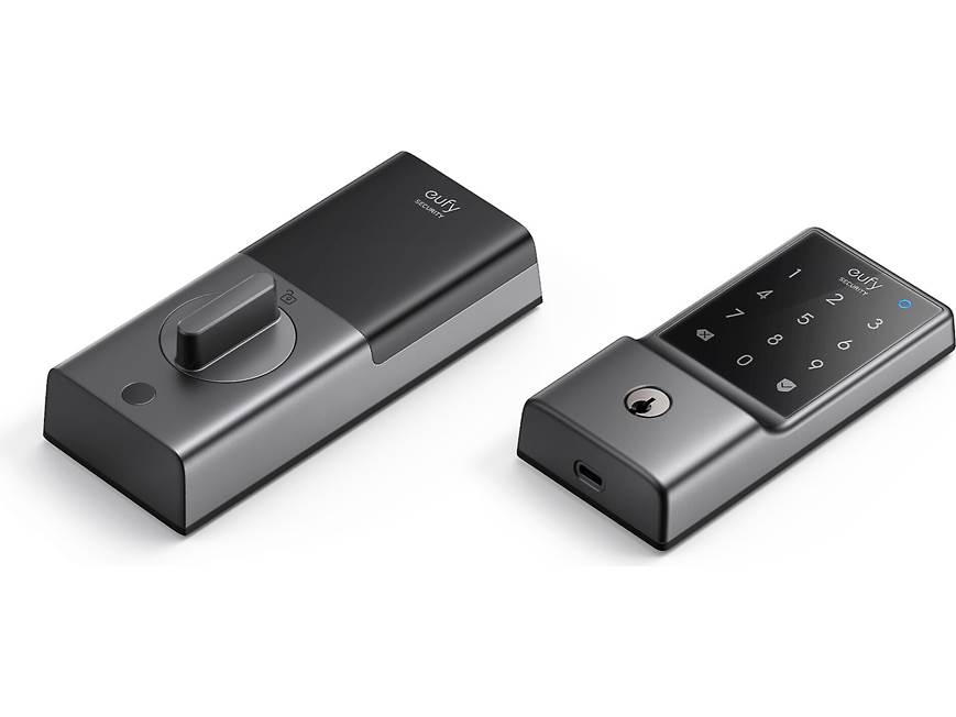 eufy by Anker Smart Lock C210 (Black) Smart lock with Wi-Fi and