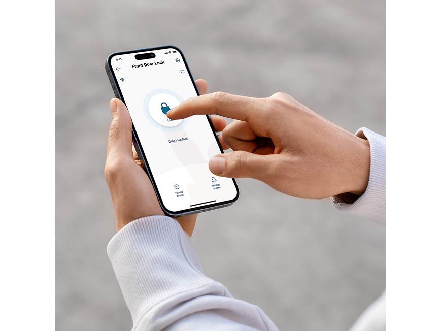 eufy by Anker Smart Lock C210 (Satin nickel) Smart lock with Wi-Fi
