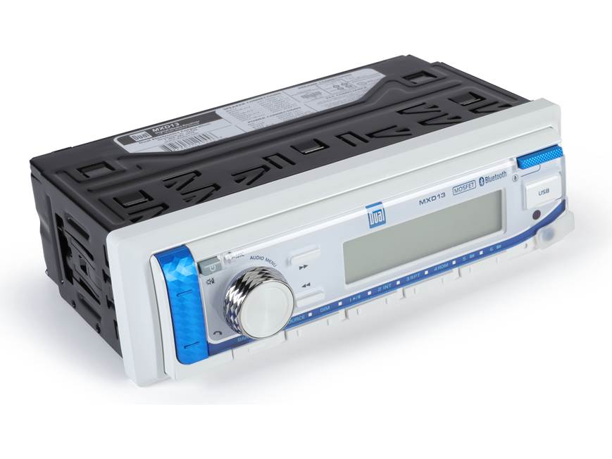 Dual MXCP134S Marine audio package: Includes MXD13 digital media