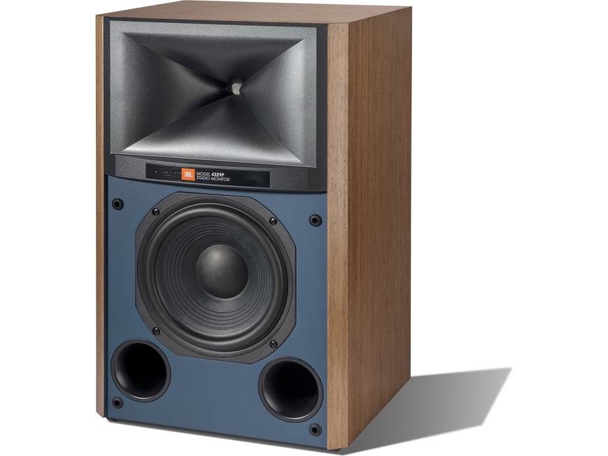JBL 4329P Studio Monitors (Walnut) Wireless powered speakers with