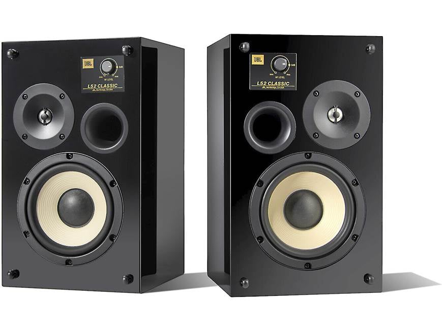 JBL L52 Classic Black Edition Bookshelf speakers at Crutchfield