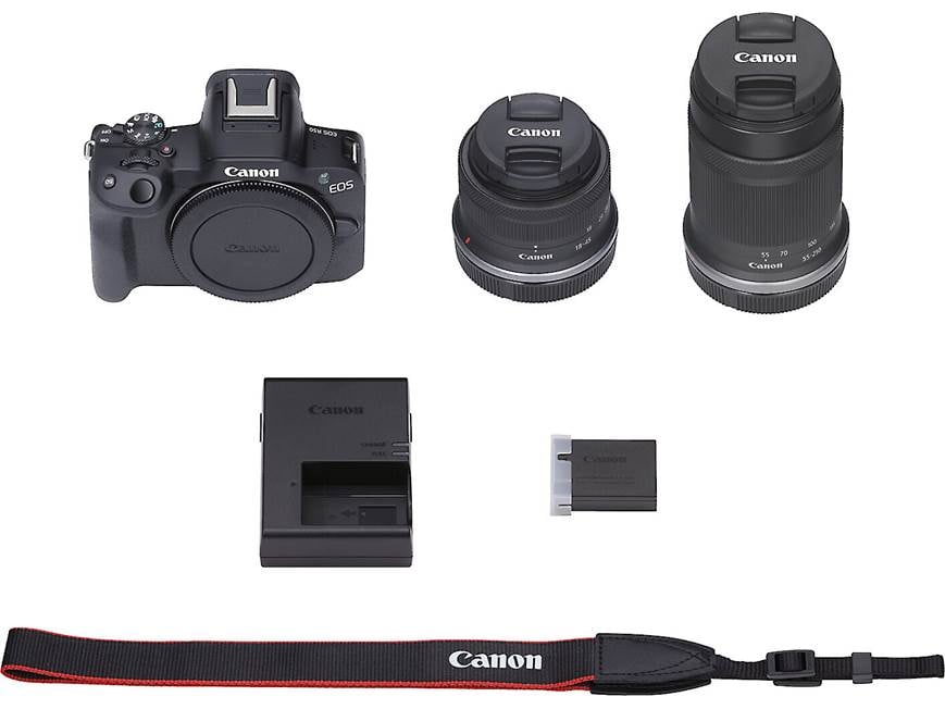 Canon EOS R50 Two Lens Kit 24.2-megapixel APS-C mirrorless camera