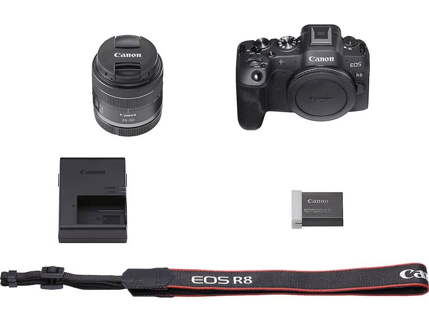 Canon EOS R8 Standard Zoom Kit 24.2-megapixel full-frame
