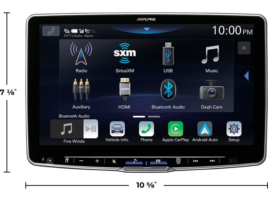 Alpine Halo11 iLX-F511 Digital multimedia receiver — an 11