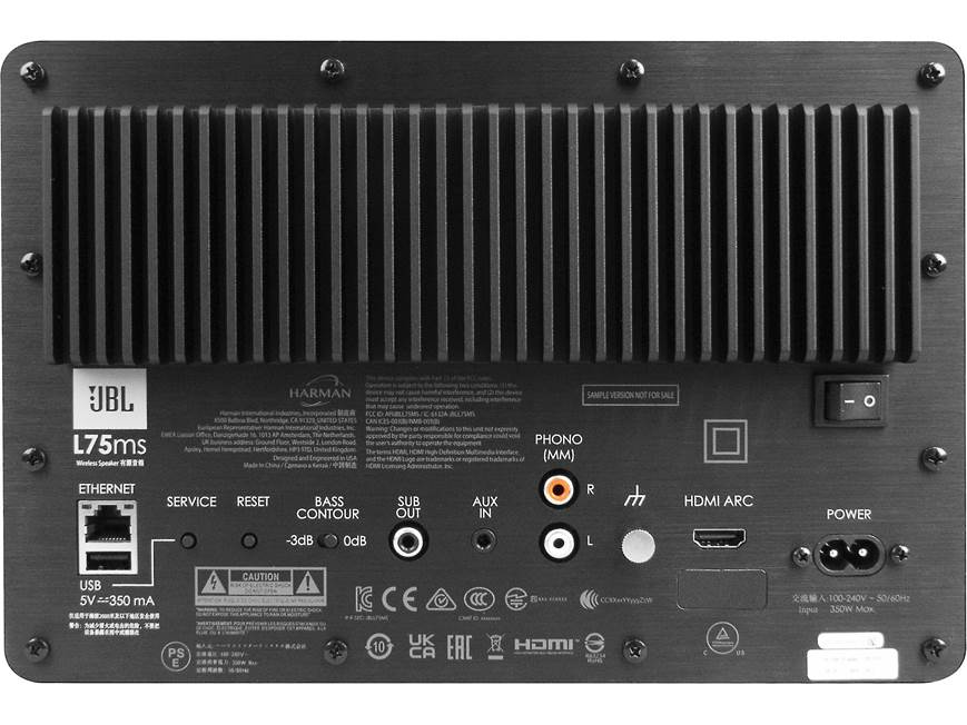 JBL L75ms Classic Black Edition Limited edition integrated music