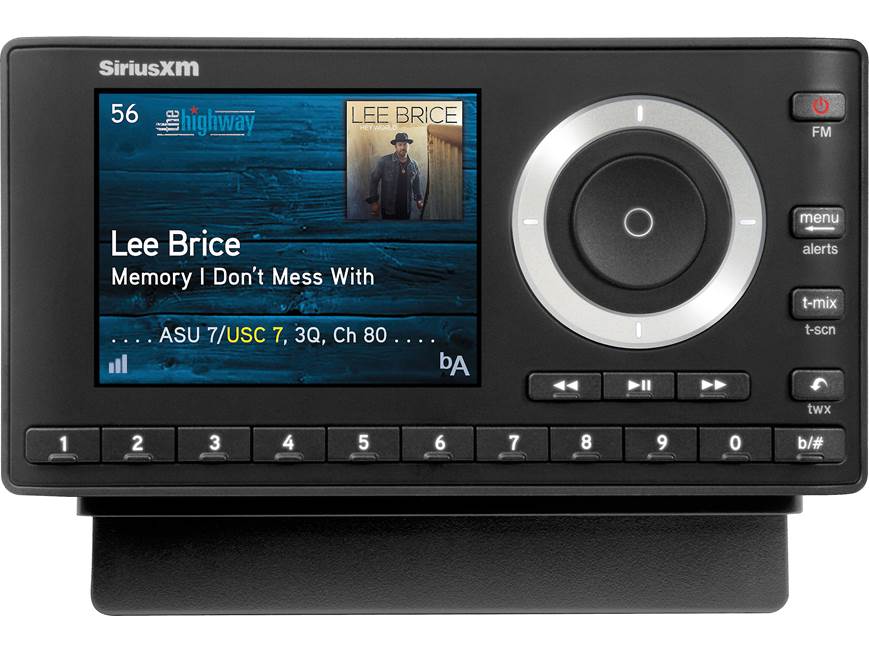 SiriusXM Onyx Plus Dock & Play satellite radio with vehicle kit