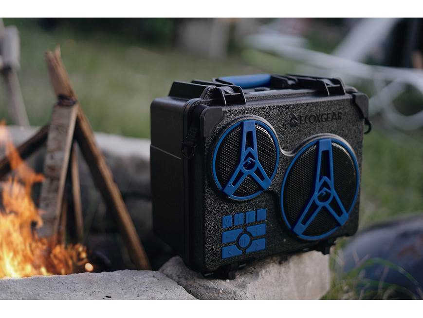 Ecoxgear EcoJourney (Blue) Waterproof portable Bluetooth® speaker Ecoxgear EcoJourney (Blue) Waterproof portable Bluetooth® speaker