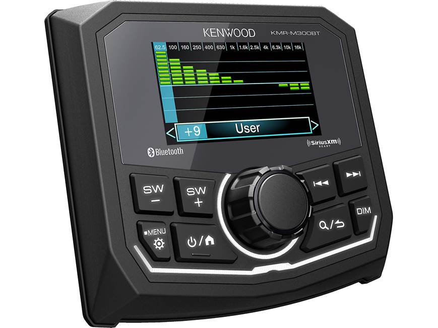 Kenwood KMR-M300BT Marine digital media receiver with built-in