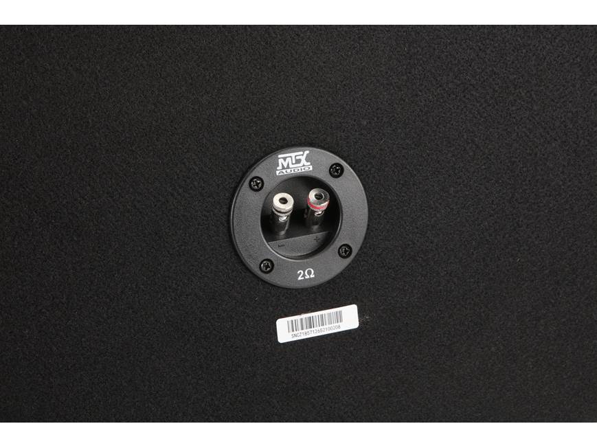 MTX TNP212DV Bass Package Includes TNE212DV ported enclosure (with