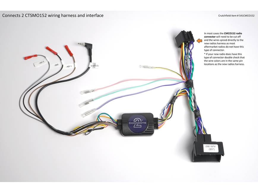 Connects2 CTSMC015.2 Wiring Interface Connect a new stereo and