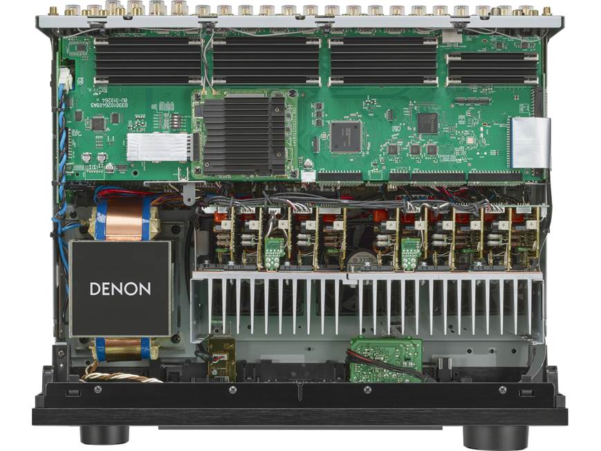 Denon AVR-X6800H 11.4-channel home theater receiver with Dolby