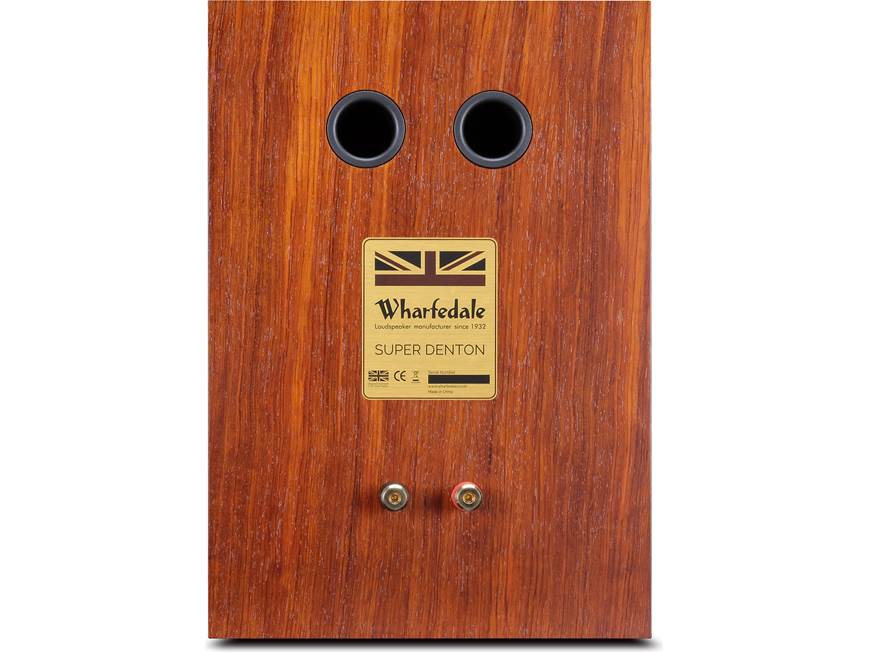 Wharfedale Super Denton (Red Mahogany) Vintage-style bookshelf