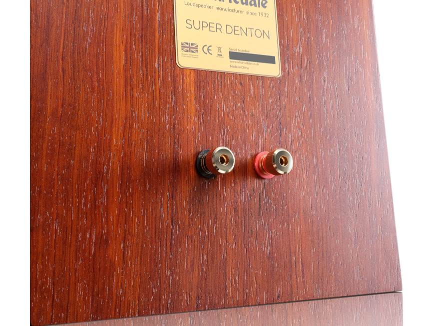 Wharfedale Super Denton (Red Mahogany) Vintage-style bookshelf