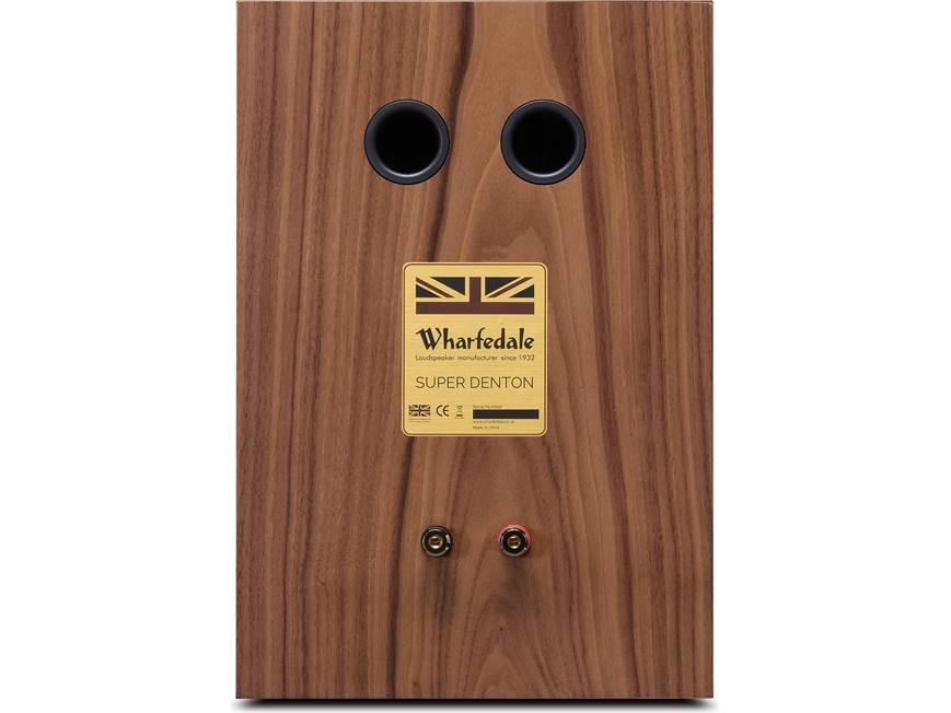 Wharfedale Super Denton (Walnut) Vintage-style bookshelf speakers