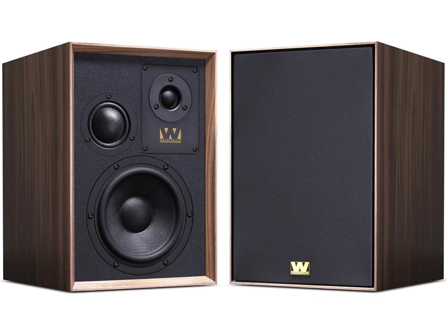 Wharfedale Super Denton (Walnut) Vintage-style bookshelf speakers
