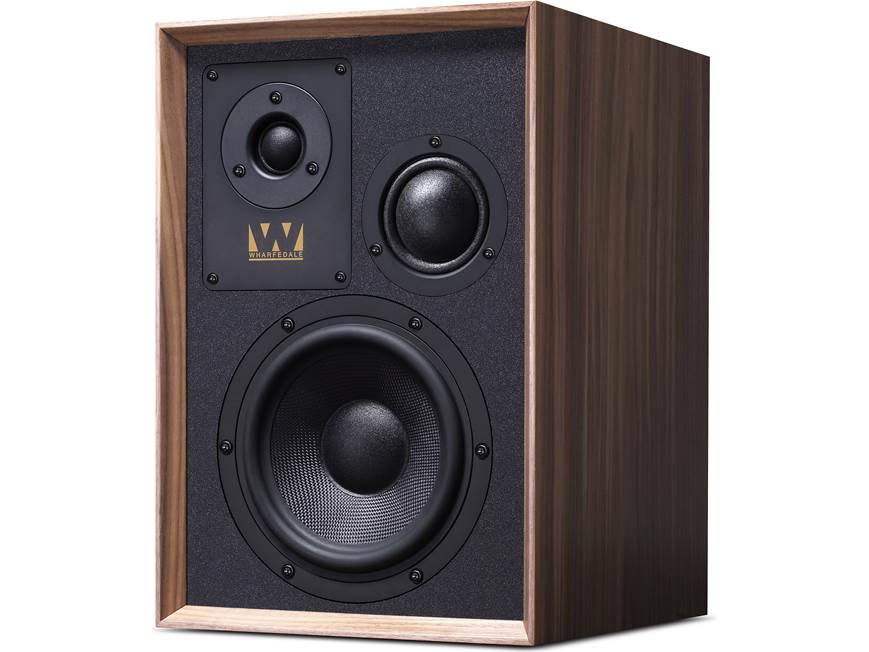 Wharfedale Super Denton (Walnut) Vintage-style bookshelf speakers
