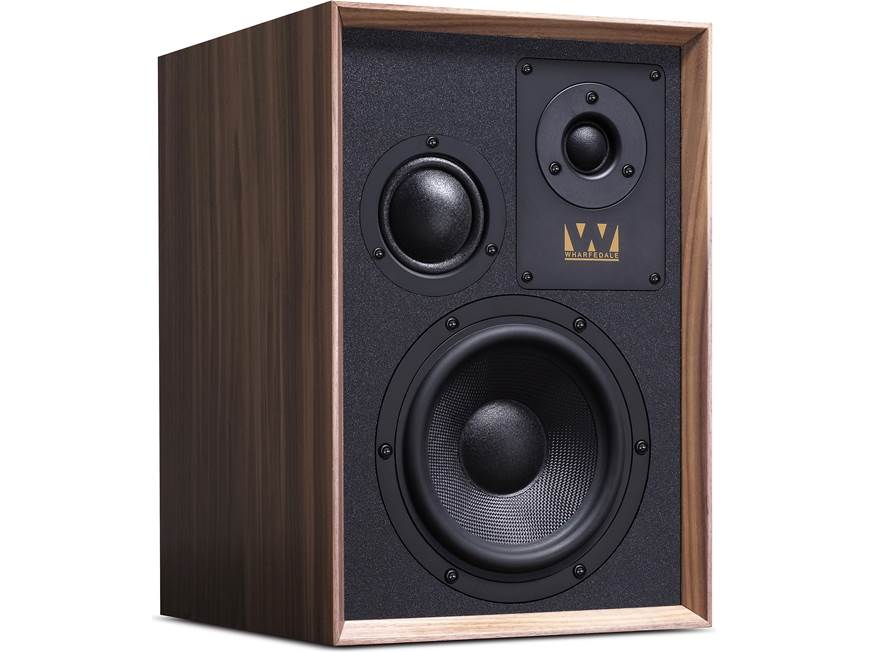 Wharfedale Super Denton (Walnut) Vintage-style bookshelf speakers