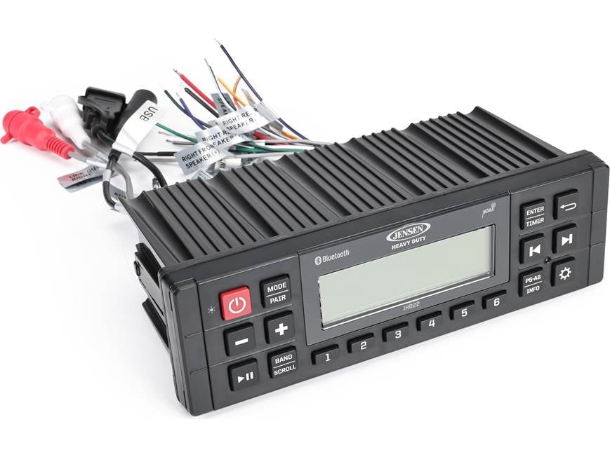 Jensen Heavy Duty JHD22B Digital media receiver at Crutchfield