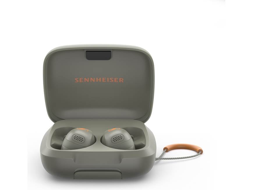 【再々値下げ】SENNHEISER MOMENTUM Sport Sennheiser Momentum Sport (Olive) Wireless noise-canceling earbuds