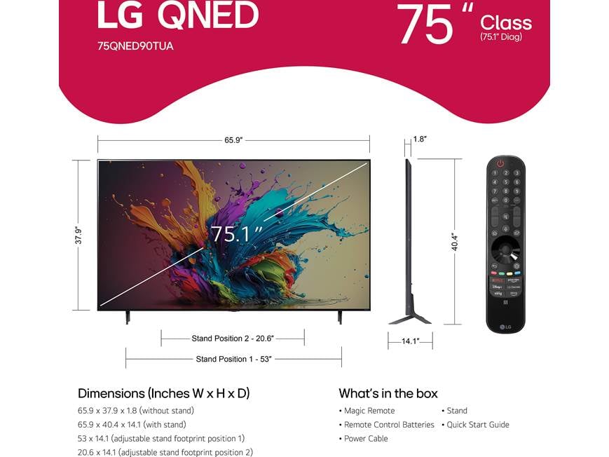 LG 75QNED90TUA (75