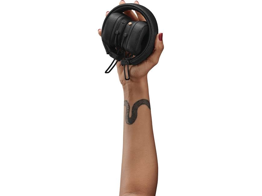 Marshall Major V (Black) Wireless on-ear Bluetooth® headphones