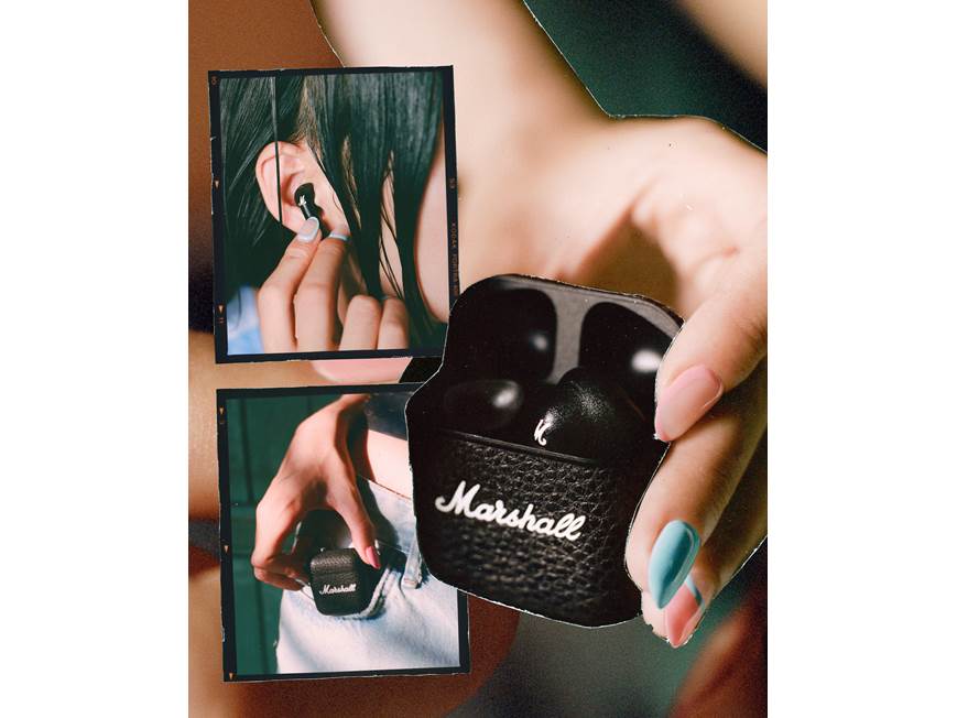 Marshall Minor IV True wireless earbuds at Crutchfield