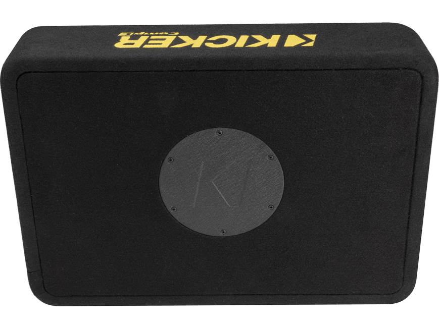 Kicker 50TCWC104 Truck-style 4-ohm ported enclosure with one 10