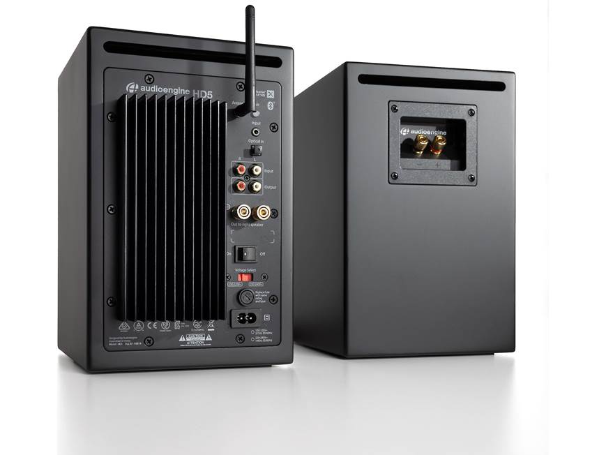 Audioengine HD5 (Black) Powered stereo speaker system with